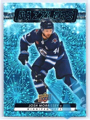 2023-24 Upper Deck Series 1 Blue Dazzlers Josh Morrissey #DZ-49 Jets